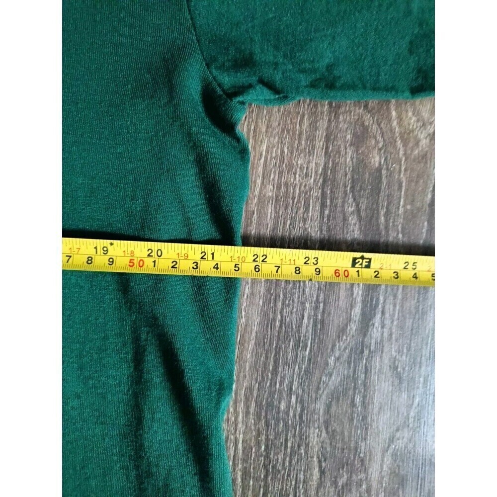 Mark Athletic T-Shirt Men's Size Large 90s Graphic Green Short Sleeve - Picture 7 of 8